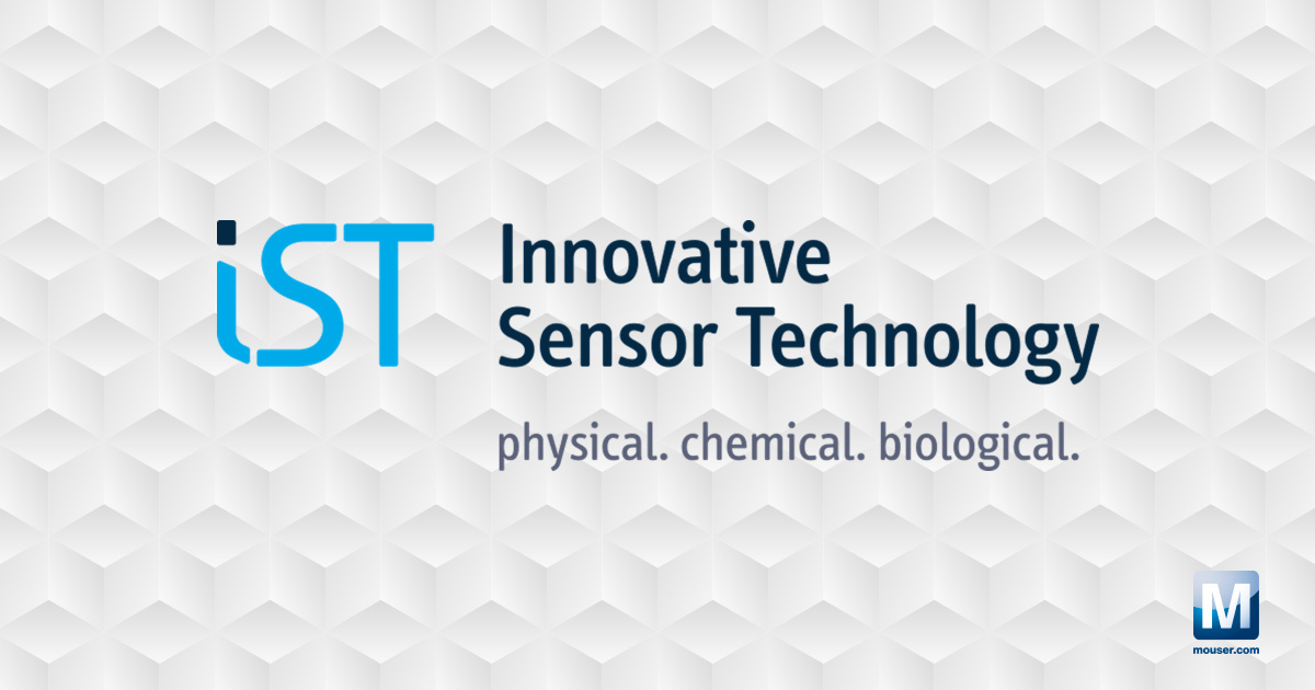 Mouser Signs Global Distribution Agreement with Innovative Sensor Technology IST AG to Deliver Latest Sensor Solutions